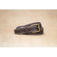 CEINTURE CUIR CACHEMIRE | L’élégante